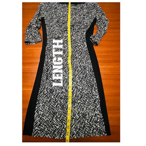 RALPH LAUREN DRESS BLACK AND WHITE SIZE 4P - Picture 8 of 16